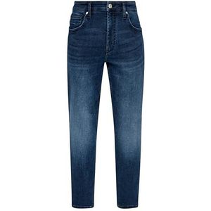 s.Oliver - Damesjeans - Blauw - Hoge Tailleband - 5-Pocket-Design