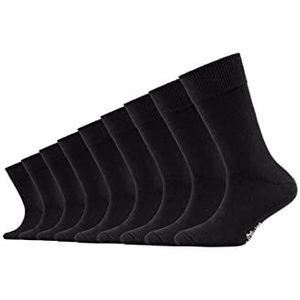 s.Oliver S20031 - Junior Essentials sokken 9 paar, maat 23/26, kleur zwart, zwart, 23 EU