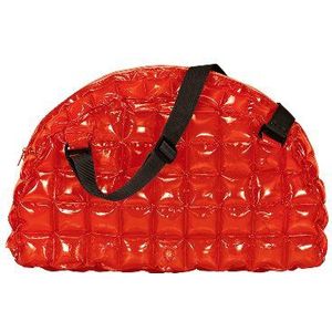 Wenko 4392307100 sporttas Bubble Bag inclusief pomp, kunststof, 17 x 51 x 31 cm, rood