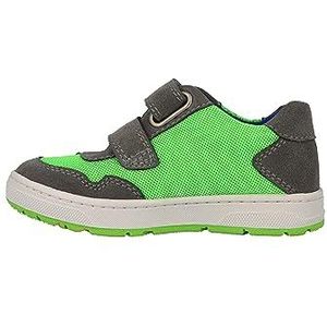 Lurchi 74L1103003 sneakers, grijs-neon groen, 29 EU breed, Grijs Neon Green, 29 EU Breed