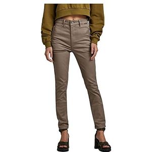 G-STAR RAW Skinny chinobroek voor dames, bruin (Deep Walnut D22892-c105-b743), 27W / 30L