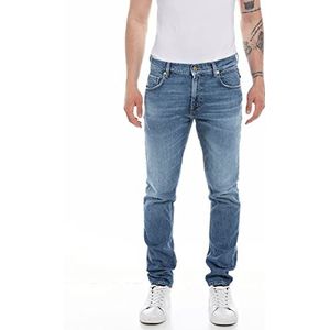 Replay heren mickym jeans, 009, medium blue., 29W x 34L