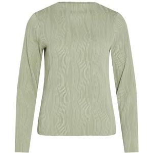 VILA Top VINIRA van Gerecycled Polyester Groen