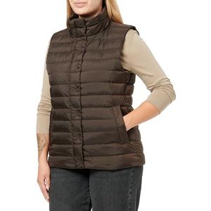 GANT Light Down Vest, deep brown, XS
