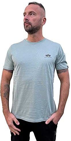 Alpha Industries - T-shirt - Katoen - Ronde Hals - Labelprint