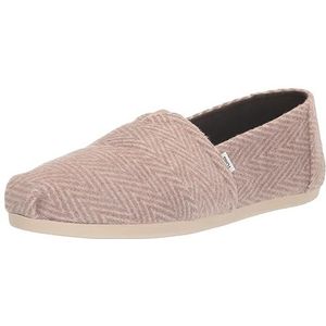 TOMS Alpargata Cloudbound instappers voor dames, Havermout Geborsteld Visgraat, 35.5 EU