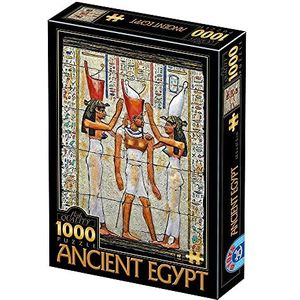 D-TOYS 5947502877769 Puzzle 1000 Ancient Egypt_04, kleurrijk