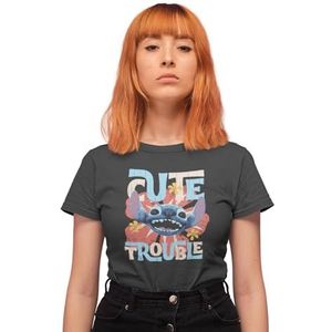 Disney T-shirt, grijs, L dames, Grijs, L