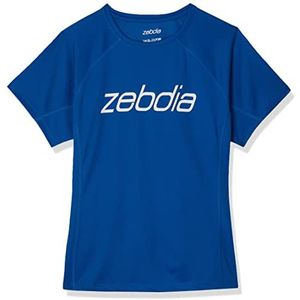 ZEBDIA Dames Sport T-Shirt/Front Print Blauw