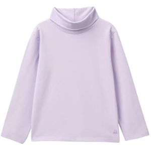 United Colors of Benetton T-shirt voor meisjes en meisjes, Paars, 3 jaar