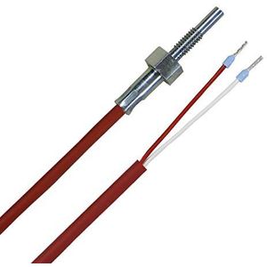 iOVEO 016EF02205 - PT1000 - M4 inschroefsensor/temperatuursensor PT1000, M4 schroefdraad, siliconen kabel, 5 meter