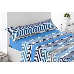 Miracle Home Beddengoed Lucena 90 x 200 cm blauw