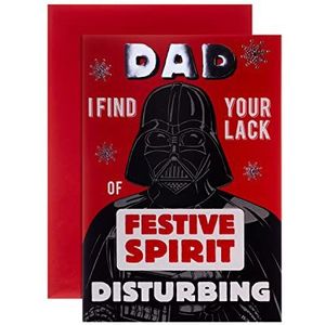 Hallmark Kerstkaart voor papa - Star Wars Disney Design