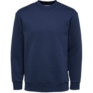 Selected Homme Sweatshirt voor heren, gebreid, navy blazer, S