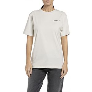 Replay Dames W3647B.000.22660 T-shirt, 412 WARM Butter, S