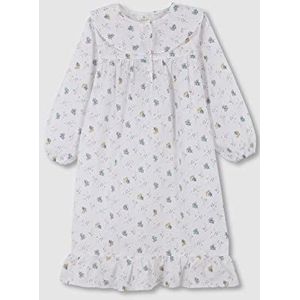 Gocco Camison Pyjamaset, microvezel, wit, 9-10 jaar voor meisjes, Gebroken wit, 9-10 Jaar