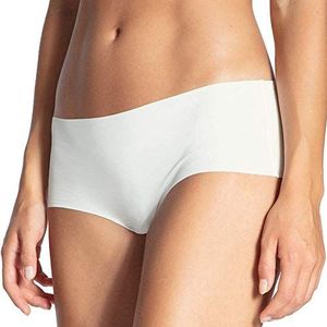 Calida Natural Skin Seamless-Panty, Low Cut, Cradle to Cradle Certified® Dames, Star White, 36/38
