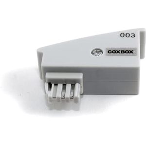 COXBOX TAE RJ45 DSL adapter voor Fritz!Box o. Speedport - 4/5 belegd, niet 1/8 GRIJS 8P2C