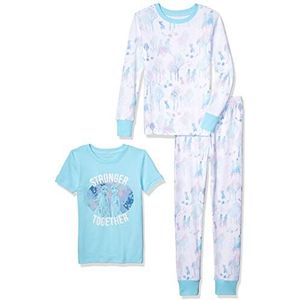 Amazon Essentials Disney | Marvel | Star Wars Peuter Meisjes Pyjama Set (eerder gespot zebra), Frozen 2 Stronger Together, 2T