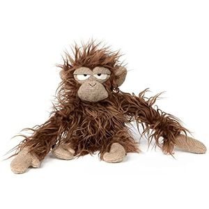 sigikid 39697 AFFE Chimp Jump, BeastsTown Knuffeldier: verzamelen, schenken, spelen, knuffelen, kinderen volwassenen, 3 tot 99 jaar, middenbruin/AFE, 36 x 13 x 12 cm