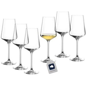 Leonardo witte wijnglas Puccini - 400 ml - set 6 stuks