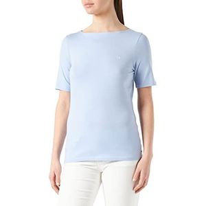 TOM TAILOR Denim Dames Basic T-shirt 1031479, 11486 - Brunnera Blue, XXL