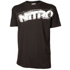Nitro Snowboards Heren T-Shirt Feedback S/S, Zwart, S