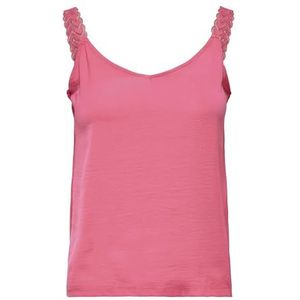 ONLY Dames Onltilde S/L Lace Mix Top JRS, Camellia Rose, S