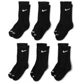 Nike - DF Performance Basic Crew - Sportsokken - Zwart - 6 Paar