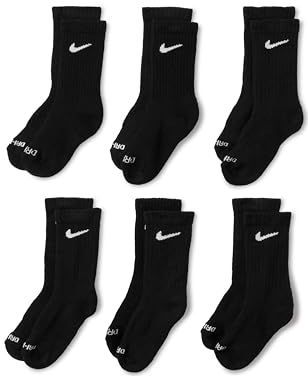 Nike - DF Performance Basic Crew - Sportsokken - Zwart - 6 Paar