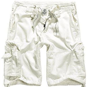 Brandit Vintage basic shorts voor heren, Weiss, L