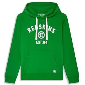 Redskins Squarre Most Sweatshirt met capuchon voor heren, Groen, XL