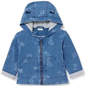 United Colors of Benetton baby jas voor meisjes, blauw, 60 K, 62 cm