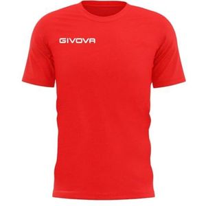 GIVOVA T-shirt Cotone Fresh Rosso TG. 3XL, Rood, 3XL