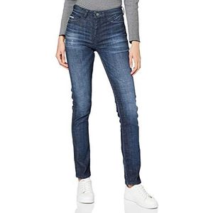 ESPRIT Dames Jeans, 901/Blue Dark Wash, 27W x 32L