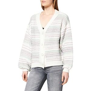 NAF Dames Nordic Gilet Cardigan Sweater, Veelkleurig, M
