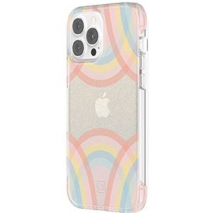 Incipio Design Series Case voor 6,7-inch iPhone 12/13 Pro Max, Rainbow Glitter Wash Multicolor