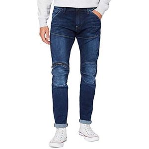 G-Star Raw heren skinny jeans 5620 3D Zip Knee Skinny,Worn in Dusk Blue C296-b843,29W / 34L
