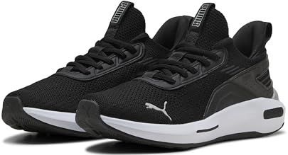 Puma - Sneakers - Puma Black-Puma White-Puma Silver - Vetersluiting