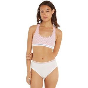 Tommy Hilfiger Dames Bralette Print Mini Geo Coral Clay M, Mini Geo Koraal Klei, M