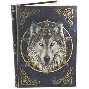 Nemesis Now Wild One Lisa Parker Journal 18cm Blauw, gecoat, houtvrij papier, afmeting, 17cm