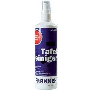 Franken Z1915 - bordreiniger voor schrijf-, magneetborden, 250 ml, in milieuvriendelijke pompfles