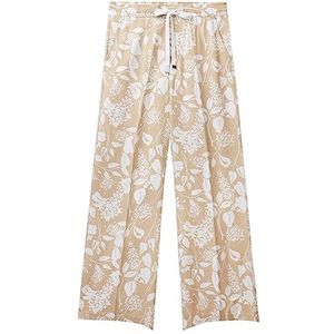 United Colors of Benetton Broeken voor dames, Roze Wit 84m, XS