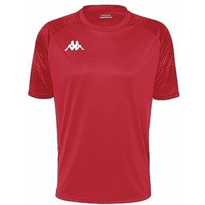Kappa DAVERNO T-shirt, voetbalshirt, rood, M, heren