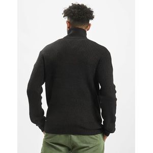 Brandit Heren Marine Troyer Pullover, zwart, 5XL