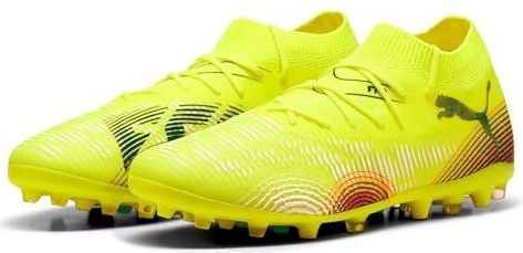 Puma - Future 8 Match - Voetbalschoenen - Zwart - Mesh - GripControl