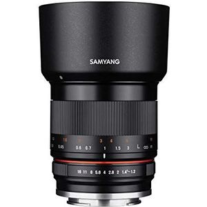 Samyang 35/1.2 lens APS-C Fuji X handmatige focus fotolens, groothoeklens, zwart
