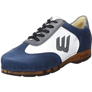 Woody Heren Niki houten schoen, Avion-jeans, 40 EU, Avion Jeans, 40 EU