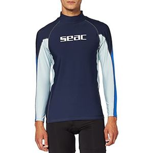Seac RAA Long Evo Rashguard met Lange Mouwen voor Heren; UV Zwem- en Snorkeltop