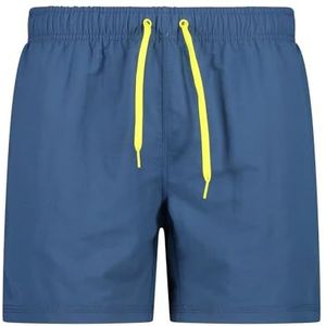 CMP - Tweekleurige Boardshort - Blauw/Rood - 2 Zijzakken - Elastische Taille